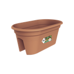 green basics flower bridge 55cm terre cuite doux